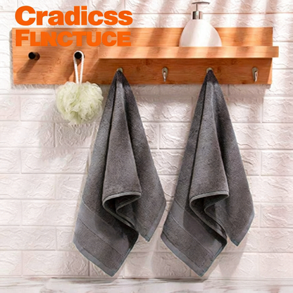 2 Pack Hand Towels for Bathroom- (14 x 30 Inch) 100% Cotton Hand Towel, Highly Absorbent and Quick Dry Face Washcloth