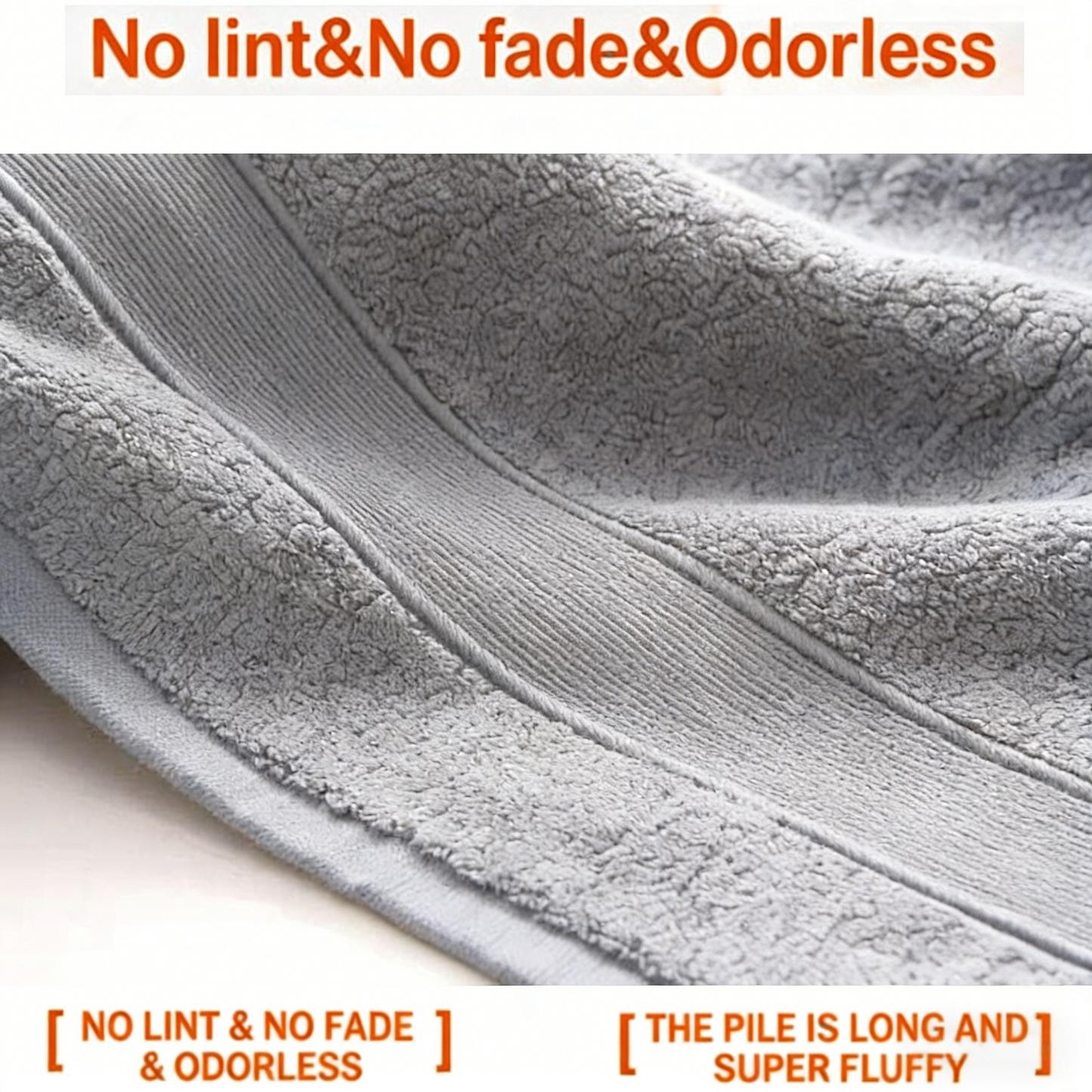 2 Pack Hand Towels for Bathroom- (14 x 30 Inch) 100% Cotton Hand Towel, Highly Absorbent and Quick Dry Face Washcloth