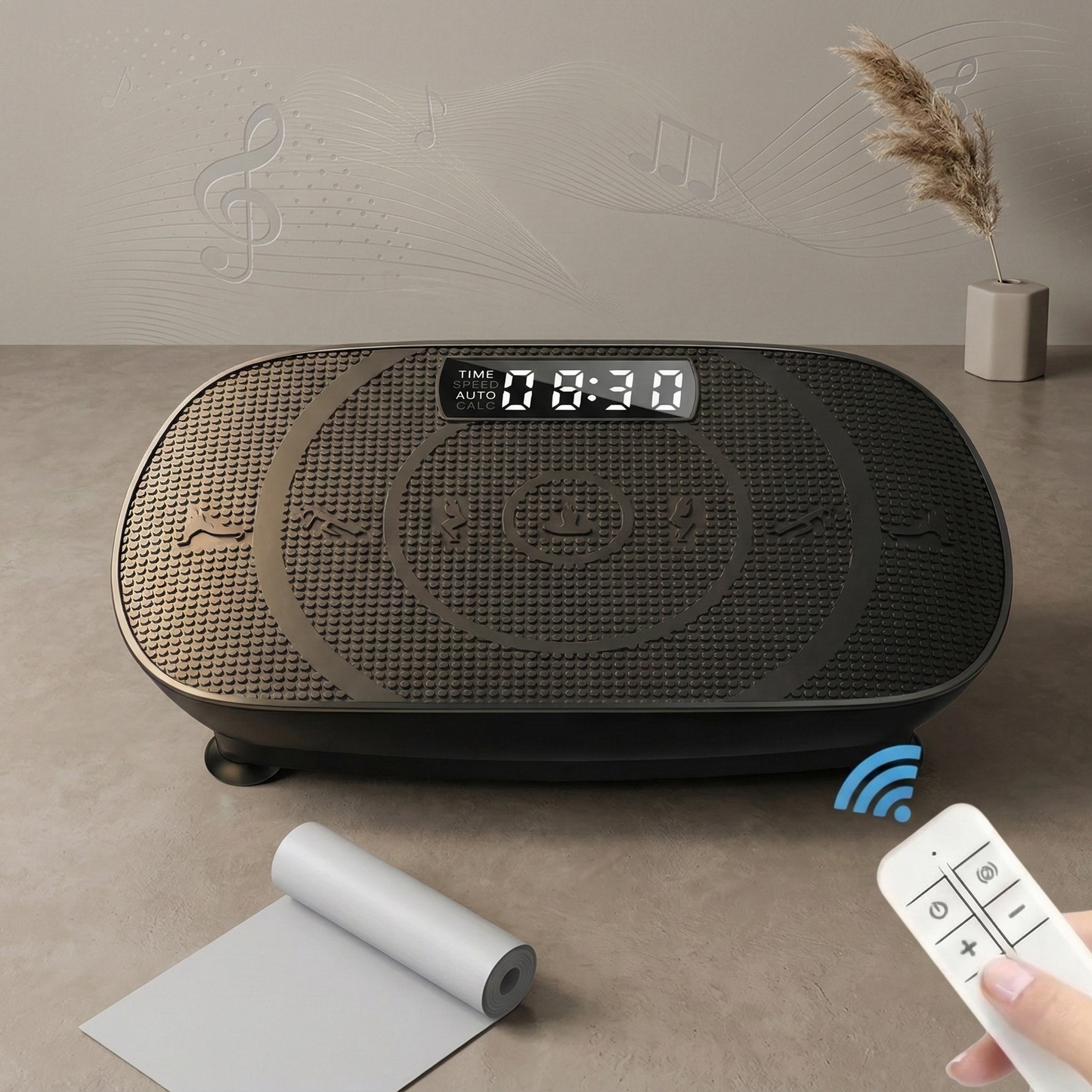 CozyCreations™ Vibration Plate: Tone & Slim Legs Faster with Gentle Therapy